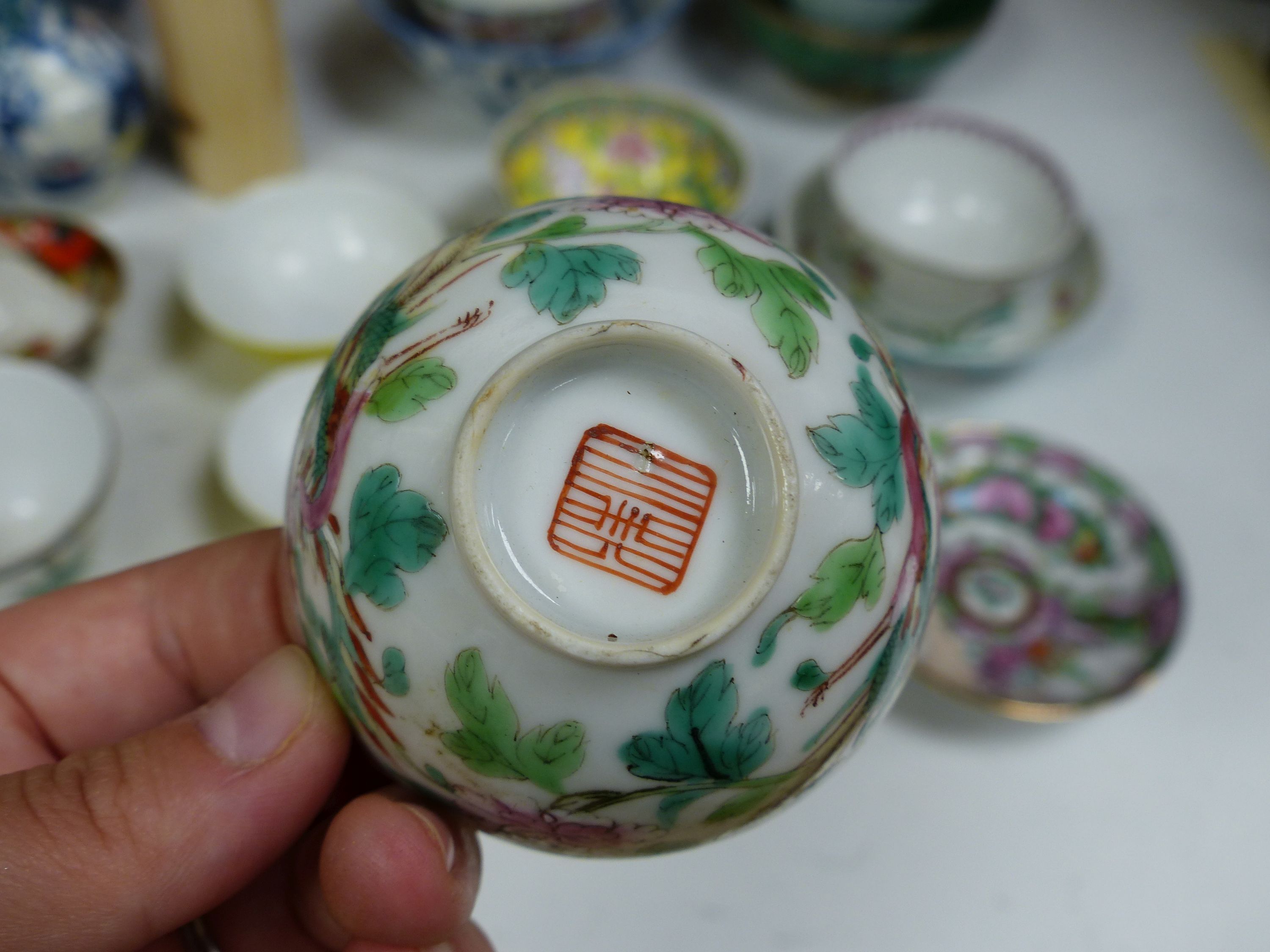 A quantity of mixed Chinese porcelain etc